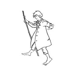 Coloring page: Hobbit (Movies) #70957 - Free Printable Coloring Pages