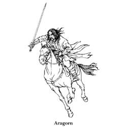 Coloring page: Lord of the Rings (Movies) #69904 - Free Printable Coloring Pages