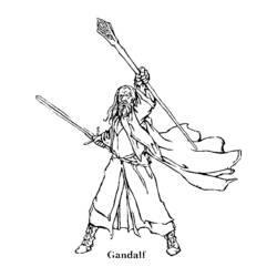 Coloring page: Lord of the Rings (Movies) #69931 - Free Printable Coloring Pages