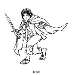 Coloring page: Lord of the Rings (Movies) #69995 - Free Printable Coloring Pages