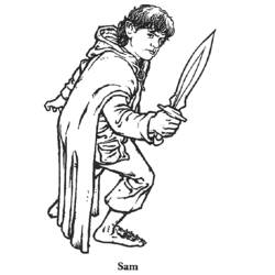 Coloring page: Lord of the Rings (Movies) #70012 - Free Printable Coloring Pages