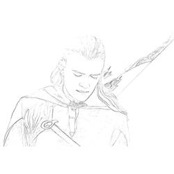Coloring page: Lord of the Rings (Movies) #70023 - Free Printable Coloring Pages