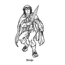 Coloring page: Lord of the Rings (Movies) #70030 - Free Printable Coloring Pages