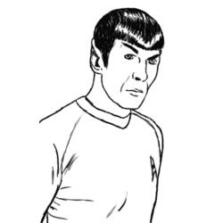 Coloring page: Star Trek (Movies) #70133 - Free Printable Coloring Pages