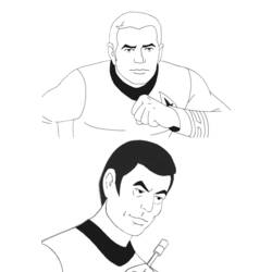 Coloring page: Star Trek (Movies) #70134 - Free Printable Coloring Pages
