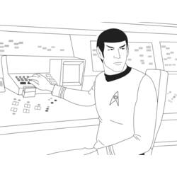 Coloring page: Star Trek (Movies) #70139 - Free Printable Coloring Pages