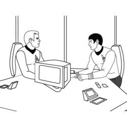 Coloring page: Star Trek (Movies) #70142 - Free Printable Coloring Pages