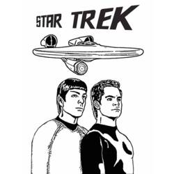 Coloring page: Star Trek (Movies) #70150 - Free Printable Coloring Pages