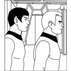 Coloring page: Star Trek (Movies) #70159 - Free Printable Coloring Pages