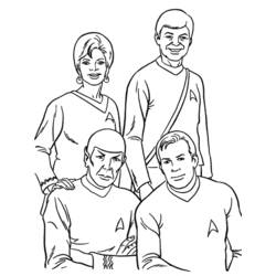 Coloring page: Star Trek (Movies) #70165 - Free Printable Coloring Pages