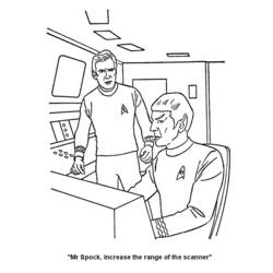 Coloring page: Star Trek (Movies) #70174 - Free Printable Coloring Pages