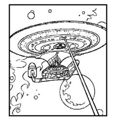 Coloring page: Star Trek (Movies) #70176 - Free Printable Coloring Pages