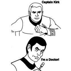 Coloring page: Star Trek (Movies) #70181 - Free Printable Coloring Pages