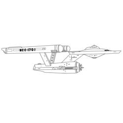 Coloring page: Star Trek (Movies) #70190 - Free Printable Coloring Pages