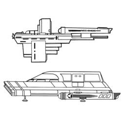 Coloring page: Star Trek (Movies) #70213 - Free Printable Coloring Pages
