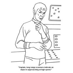 Coloring page: Star Trek (Movies) #70218 - Free Printable Coloring Pages
