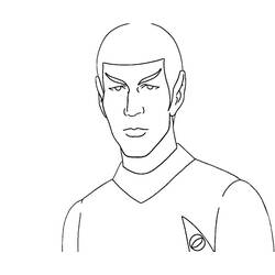 Coloring page: Star Trek (Movies) #70223 - Free Printable Coloring Pages