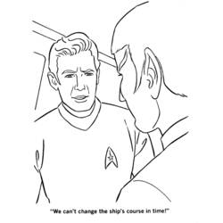 Coloring page: Star Trek (Movies) #70232 - Free Printable Coloring Pages