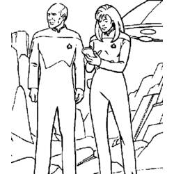 Coloring page: Star Trek (Movies) #70238 - Free Printable Coloring Pages