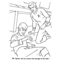 Coloring page: Star Trek (Movies) #70239 - Free Printable Coloring Pages