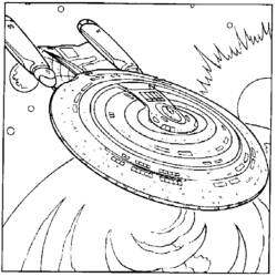Coloring page: Star Trek (Movies) #70241 - Free Printable Coloring Pages