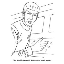 Coloring page: Star Trek (Movies) #70242 - Free Printable Coloring Pages
