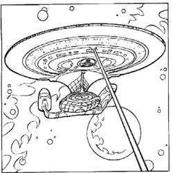 Coloring page: Star Trek (Movies) #70246 - Printable coloring pages