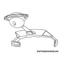 Coloring page: Star Trek (Movies) #70286 - Free Printable Coloring Pages
