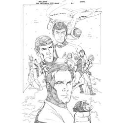 Coloring page: Star Trek (Movies) #70301 - Printable coloring pages