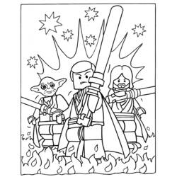 Coloring page: Star Wars (Movies) #70543 - Printable coloring pages