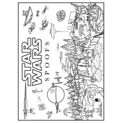 Coloring page: Star Wars (Movies) #70575 - Free Printable Coloring Pages