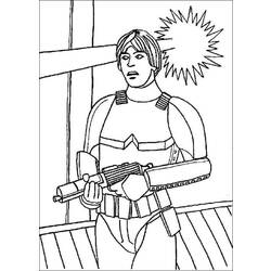 Coloring page: Star Wars (Movies) #70641 - Free Printable Coloring Pages