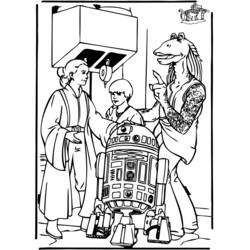 Coloring page: Star Wars (Movies) #70697 - Free Printable Coloring Pages