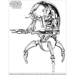 Coloring page: Star Wars (Movies) #70805 - Free Printable Coloring Pages