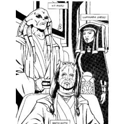 Coloring page: Star Wars (Movies) #70864 - Free Printable Coloring Pages
