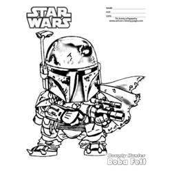 Coloring page: Star Wars (Movies) #70865 - Printable coloring pages