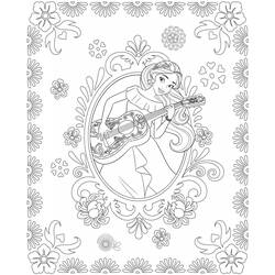 Coloring page: Guitar (Music) #173132 - Free Printable Coloring Pages