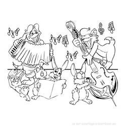 Musical instruments (Music) coloring page #167133 to print and color