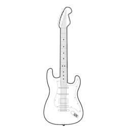 Musical instruments (Music) coloring page #167164 to print and color