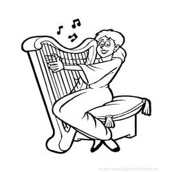 Musical instruments (Music) coloring page #167177 to print and color