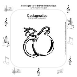 Musical instruments (Music) coloring page #167184 to print and color