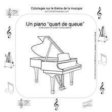 Musical instruments (Music) coloring page #167194 to print and color
