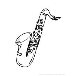 Musical instruments (Music) coloring page #167199 to print and color