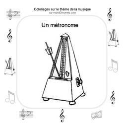 Musical instruments (Music) coloring page #167210 to print and color