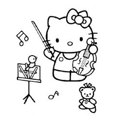 Musical instruments (Music) coloring page #167232 to print and color