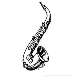 Musical instruments (Music) coloring page #167247 to print and color