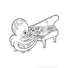 Musical instruments (Music) coloring page #167257 to print and color