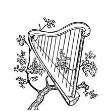 Musical instruments (Music) coloring page #167269 to print and color