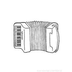 Musical instruments (Music) coloring page #167273 to print and color