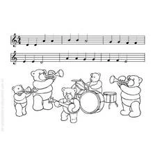 Musical instruments (Music) coloring page #167310 to print and color